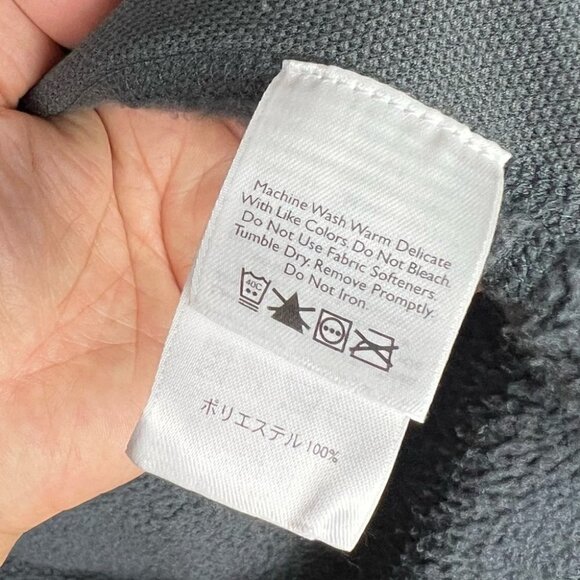 Eddie Bauer, Men’s Full Zip Sweater In Gray. Size: XL - Picture 8 of 11